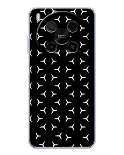 Чехол для Huawei Mate 80 Pro Max с картинкой «Mercedes паттерн звезд» Чехол для Huawei Mate 80 Pro Max с картинкой «Mercedes паттерн звезд»