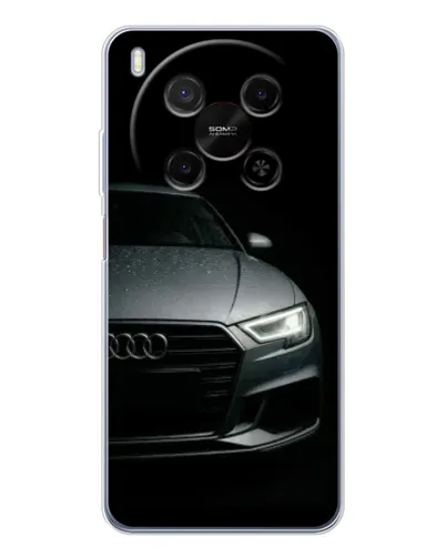 Чехол для Huawei Mate 80 Pro Max с картинкой «Audi — детализация кузова»