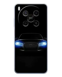 Чехол для Huawei Mate 80 Pro Max с картинкой «Audi в неоне»