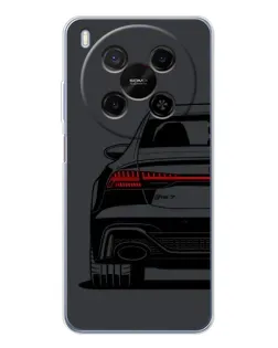 Чехол для Huawei Mate 80 Pro Max с картинкой «Задняя часть Audi — арт»