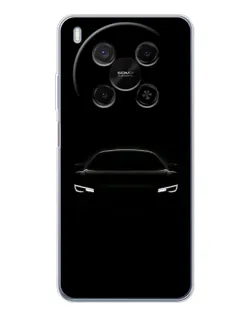 Чехол для Huawei Mate 80 Pro Max с картинкой «Взгляд Audi в темноте»