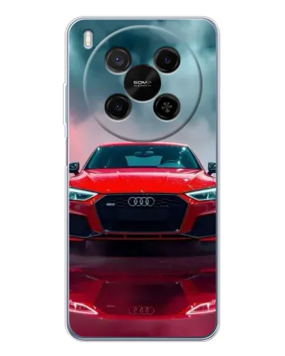 Чехол для Huawei Mate 80 Pro Max с картинкой «Audi RS — красный стиль»
