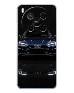 Чехол для Huawei Mate 80 Pro Max с картинкой «Audi — ночное отражение»