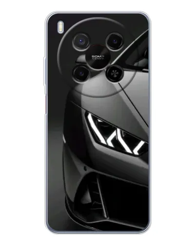 Чехол для Huawei Mate 80 Pro Max с картинкой «Lamborghini фары детализация»