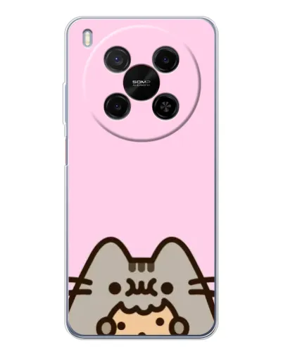 Чехол для Huawei Mate 80 Pro Max с картинкой «Pusheen и печенье» Чехол для Huawei Mate 80 Pro Max с картинкой «Pusheen и печенье»