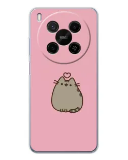 Чохол для Huawei Mate 80 Pro Max з картинкою «Pusheen серце»