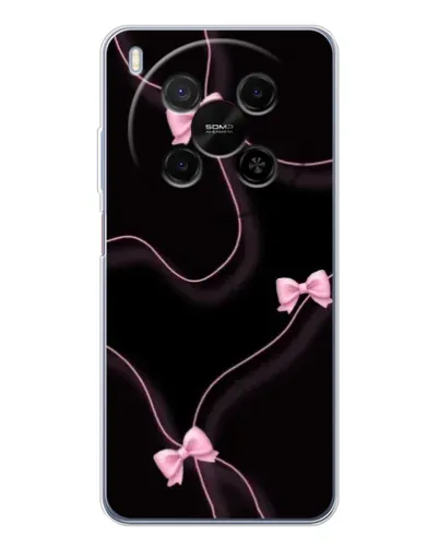 Чехол для Huawei Mate 80 Pro Max с картинкой «Розовые ленты» Чехол для Huawei Mate 80 Pro Max с картинкой «Розовые ленты»