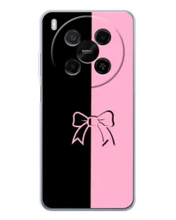 Чехол для Huawei Mate 80 Pro Max с картинкой «Половинки банта» Чехол для Huawei Mate 80 Pro Max с картинкой «Половинки банта»
