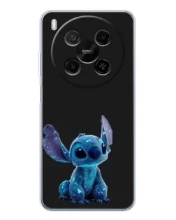 Чехол для Huawei Mate 80 Pro Max с картинкой «Стич на черном» Чехол для Huawei Mate 80 Pro Max с картинкой «Стич на черном»