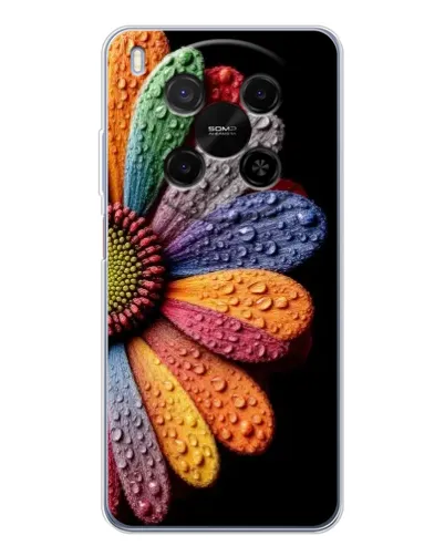 Чехол для Huawei Mate 80 Pro Max с картинкой «Радужный цветок»
