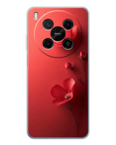Чехол для Huawei Mate 80 Pro Max с картинкой «Маковые соцветия»