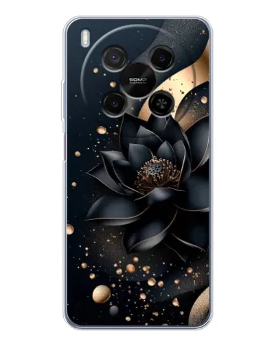 Чехол для Huawei Mate 80 Pro Max с картинкой «Черный лотос»