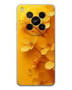Чохол для Huawei Mate 80 Pro Max з картинкою «Золоті пелюстки» Чохол для Huawei Mate 80 Pro Max з картинкою «Золоті пелюстки»