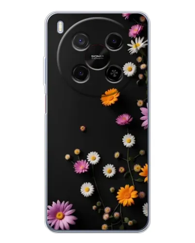 Чехол для Huawei Mate 80 Pro Max с картинкой «Цветочная композиция»