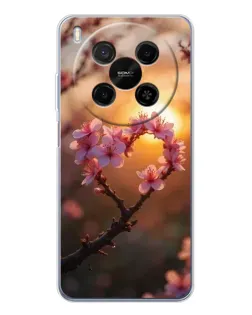 Чохол для Huawei Mate 80 Pro Max з картинкою «Рожевий цвіт сердечко на тлі заходу» Чохол для Huawei Mate 80 Pro Max з картинкою «Рожевий цвіт сердечко на тлі заходу»