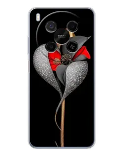 Чохол для Huawei Mate 80 Pro Max з картинкою «Срібна фантазійна квітка» Чохол для Huawei Mate 80 Pro Max з картинкою «Срібна фантазійна квітка»