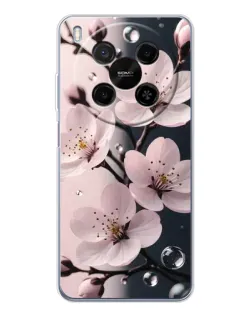 Чохол для Huawei Mate 80 Pro Max з картинкою «Ніжня сакура та краплі» Чохол для Huawei Mate 80 Pro Max з картинкою «Ніжня сакура та краплі»
