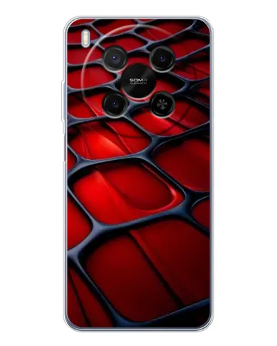 Чехол для Huawei Mate 80 Pro Max с картинкой «Красная глянцевая сетка» Чехол для Huawei Mate 80 Pro Max с картинкой «Красная глянцевая сетка»