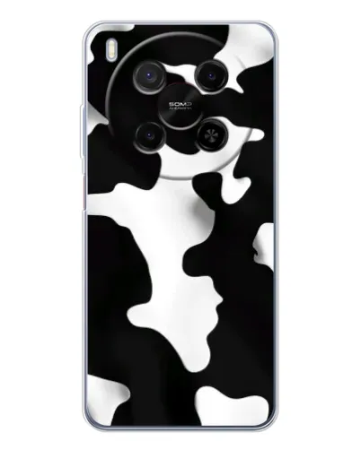 Чехол для Huawei Mate 80 Pro Max с картинкой «Черно-белое пятно» Чехол для Huawei Mate 80 Pro Max с картинкой «Черно-белое пятно»
