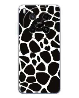 Чехол для Huawei Mate 80 Pro Max с картинкой «Черно-белый жираф»