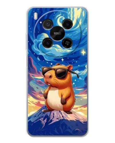 Чехол для Huawei Mate 80 Pro Max с картинкой «Капибара Ван Гога» Чехол для Huawei Mate 80 Pro Max с картинкой «Капибара Ван Гога»