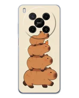 Чехол для Huawei Mate 80 Pro Max с картинкой «Башня из капибар»