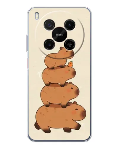Чехол для Huawei Mate 80 Pro Max с картинкой «Башня из капибар» Чехол для Huawei Mate 80 Pro Max с картинкой «Башня из капибар»