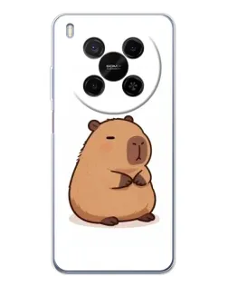 Чехол для Huawei Mate 80 Pro Max с картинкой «Толстенькая капибара»