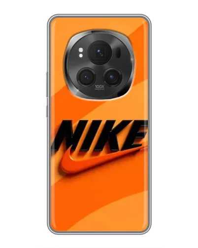 Чехол для Huawei Mate 80 RS Ultimate с картинкой «Оранжевый драйв Nike»