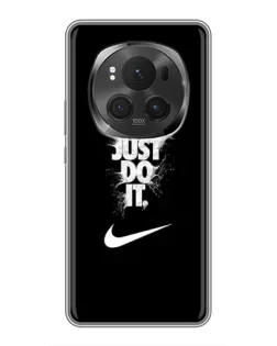 Чехол для Huawei Mate 80 RS Ultimate с картинкой «Текстовый принт Nike»