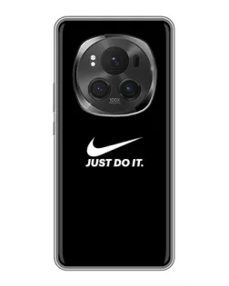 Чехол для Huawei Mate 80 RS Ultimate с картинкой «Минимализм от Nike»