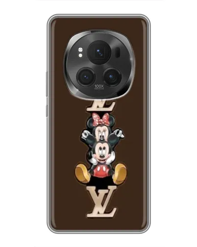 Чехол для Huawei Mate 80 RS Ultimate с картинкой «LV и Микки Маус»