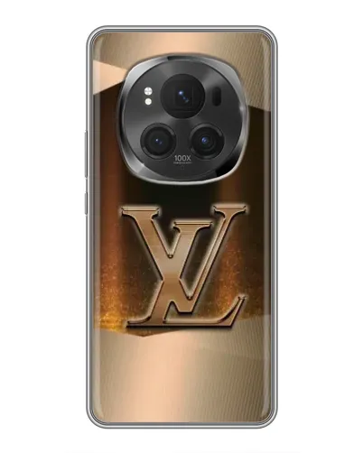 Чехол для Huawei Mate 80 RS Ultimate с картинкой «LV — золотое сияние»