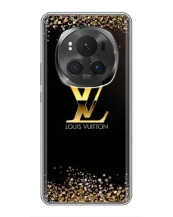 Чехол для Huawei Mate 80 RS Ultimate с картинкой «LV — золотые искры»