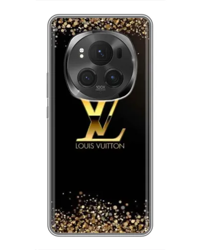 Чехол для Huawei Mate 80 RS Ultimate с картинкой «LV — золотые искры»