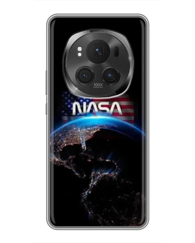 Чехол для Huawei Mate 80 RS Ultimate с картинкой «Земля из космоса NASA»