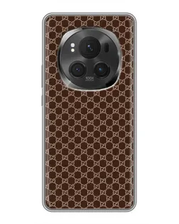 Чехол для Huawei Mate 80 RS Ultimate с картинкой «Gucci — шоколадная сетка»