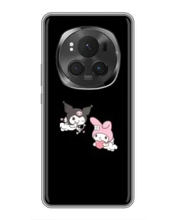 Чехол для Huawei Mate 80 RS Ultimate с картинкой «My Melody и Kuromi»