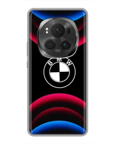 Чехол для Huawei Mate 80 RS Ultimate с картинкой «Логотип BMW и неоновые дуги» Чехол для Huawei Mate 80 RS Ultimate с картинкой «Логотип BMW и неоновые дуги»