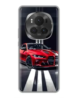 Чехол для Huawei Mate 80 RS Ultimate с картинкой «Красная BMW на дороге» Чехол для Huawei Mate 80 RS Ultimate с картинкой «Красная BMW на дороге»