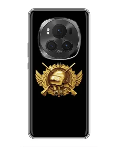 Чехол для Huawei Mate 80 RS Ultimate с картинкой «PUBG — оранжевый градиент» Чехол для Huawei Mate 80 RS Ultimate с картинкой «PUBG — оранжевый градиент»