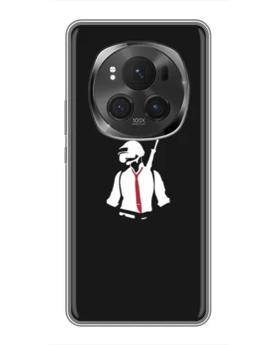 Чехол для Huawei Mate 80 RS Ultimate с картинкой «PUBG — силуэт воина» Чехол для Huawei Mate 80 RS Ultimate с картинкой «PUBG — силуэт воина»
