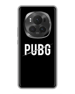 Чехол для Huawei Mate 80 RS Ultimate с картинкой «PUBG — белый логотип»