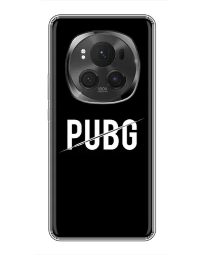 Чехол для Huawei Mate 80 RS Ultimate с картинкой «PUBG — белый логотип» Чехол для Huawei Mate 80 RS Ultimate с картинкой «PUBG — белый логотип»