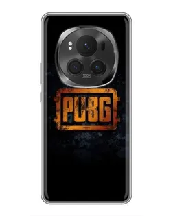 Чехол для Huawei Mate 80 RS Ultimate с картинкой «PUBG — золотой логотип»