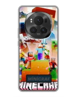 Чехол для Huawei Mate 80 RS Ultimate с картинкой «Minecraft герои игры»