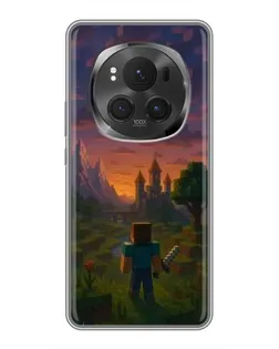Чехол для Huawei Mate 80 RS Ultimate с картинкой «Стив у башни»