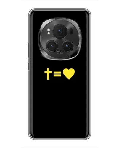 Чехол для Huawei Mate 80 RS Ultimate с картинкой «Сердце и Крест»