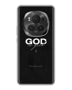 Чехол для Huawei Mate 80 RS Ultimate с картинкой «GOD — Бог над всем»