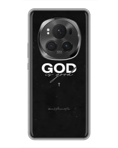 Чехол для Huawei Mate 80 RS Ultimate с картинкой «GOD — Бог над всем»